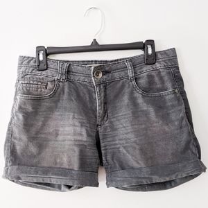 Pilcro and the Letterpress Corduroy Charcoal Short